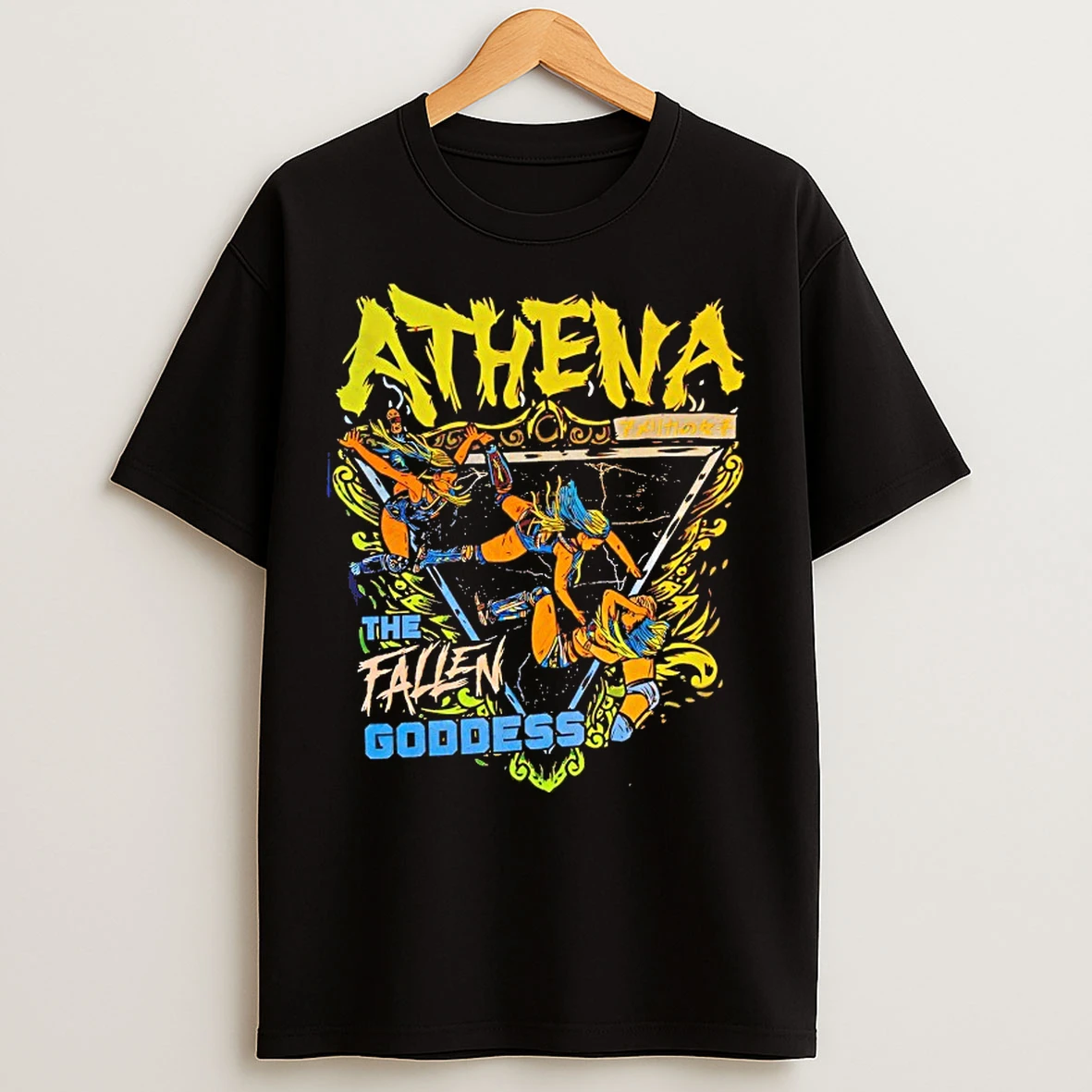 Classic Athena The Fallen Goddess T Shirts