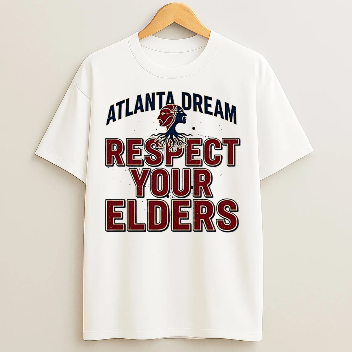 Classic Atlanta Dream Respect Your Elders T Shirts