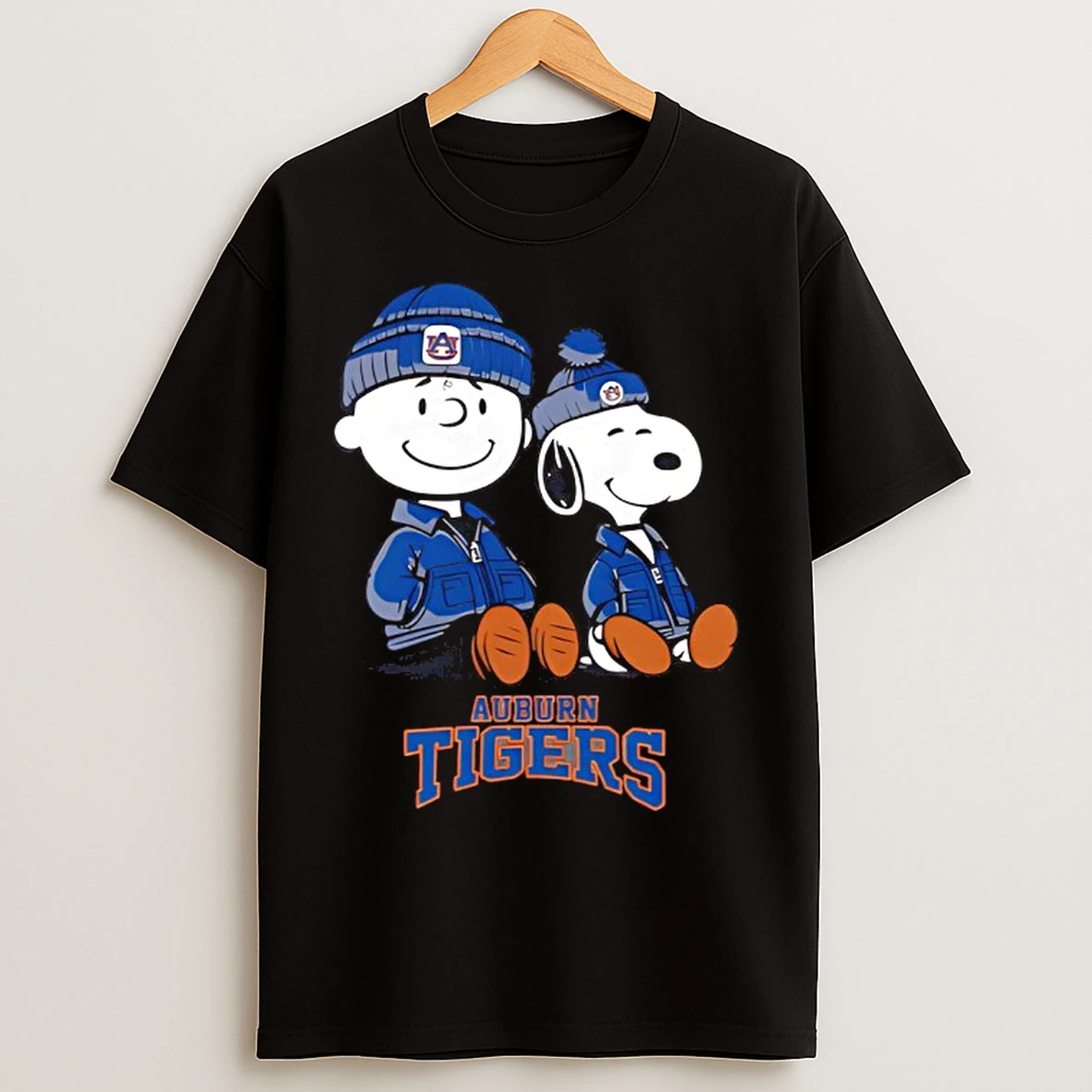 Classic Auburn Tigers X Snoopy And Charlie Brown T Shirts