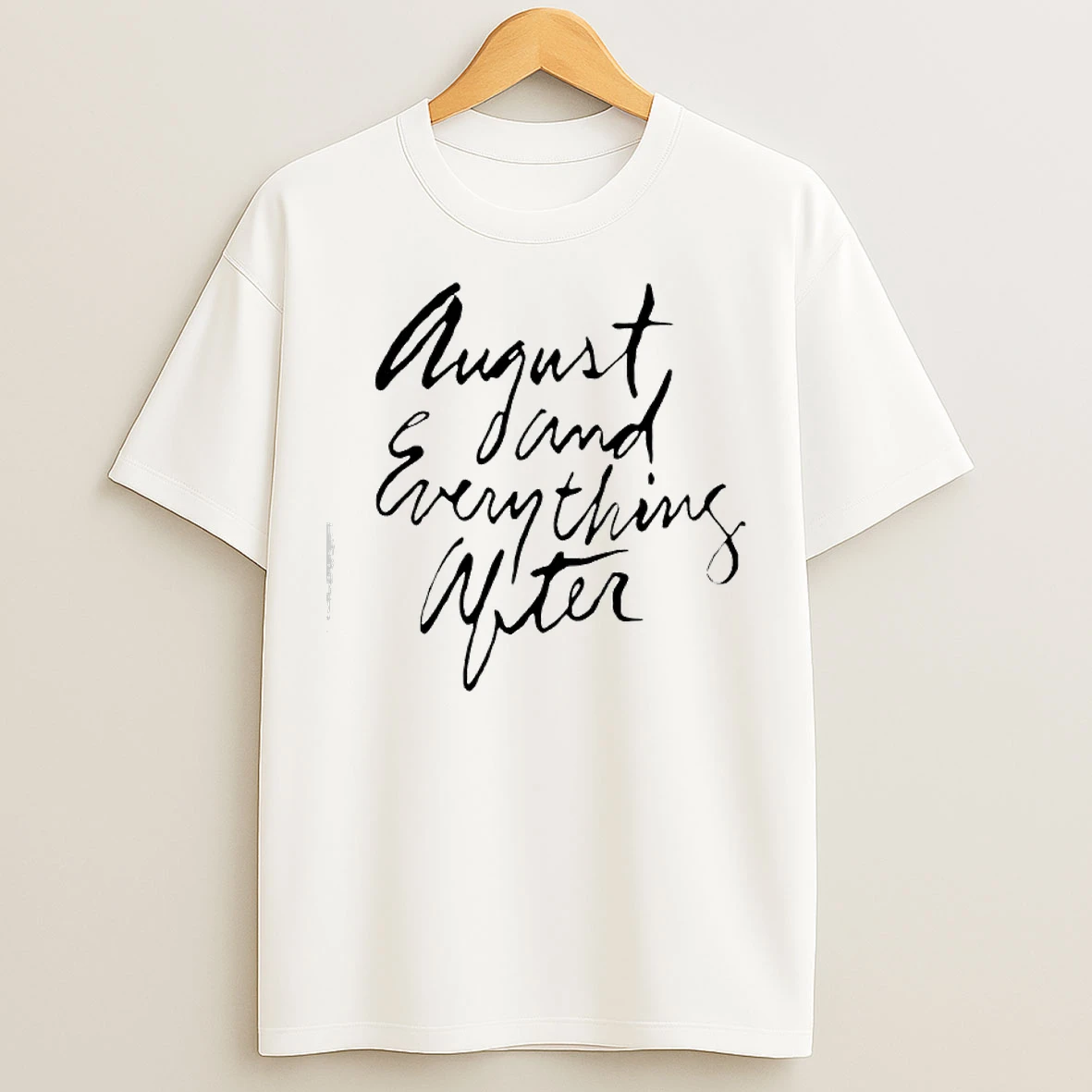 Classic August And Everything After Ringer T Shirts