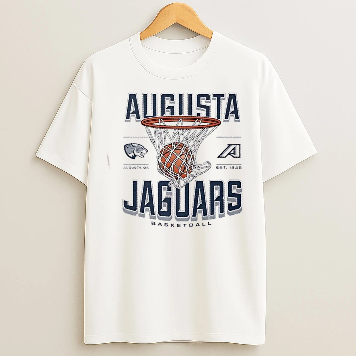 Classic Augusta Jaguars Basketball Game Time Augusta Ga Est 1828 T Shirts