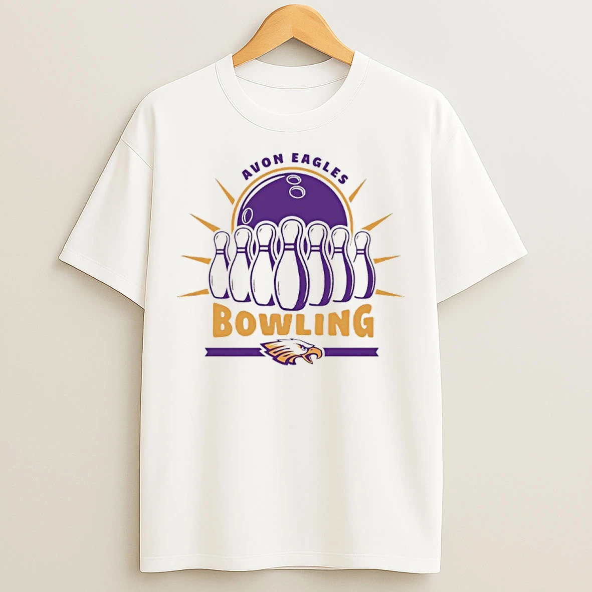 Classic Avon Eagles Bowling T Shirts