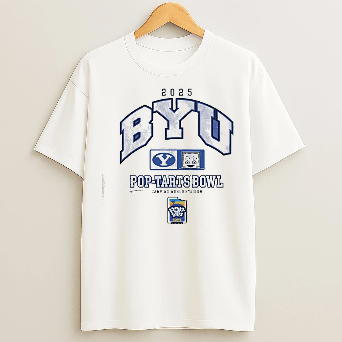 Classic Byu 2025 Pop Tarts Bowl Camping World Stadium T Shirts