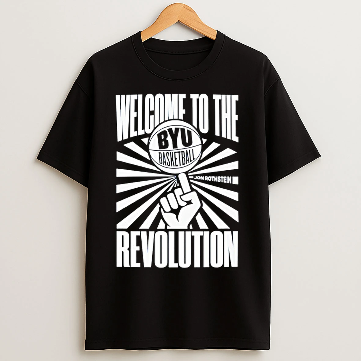 Classic Byu Basketball Welcome To The Revolution Jon Rothstein T Shirts