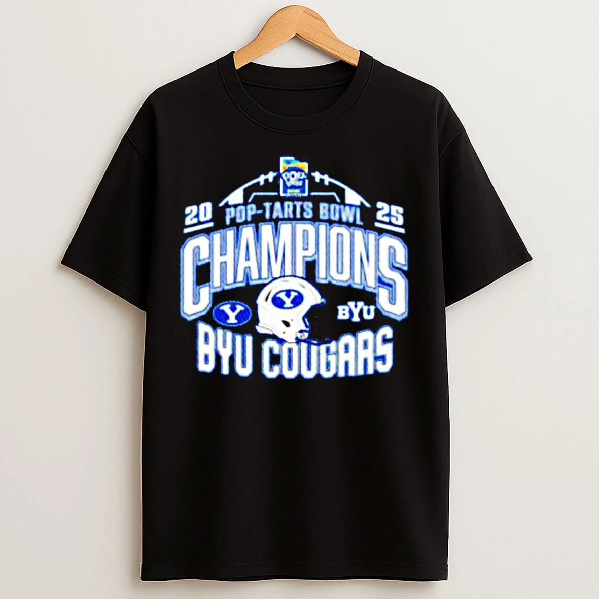 Classic Byu Cougars 2025 Pop Tarts Bowl Champions Classic T Shirts
