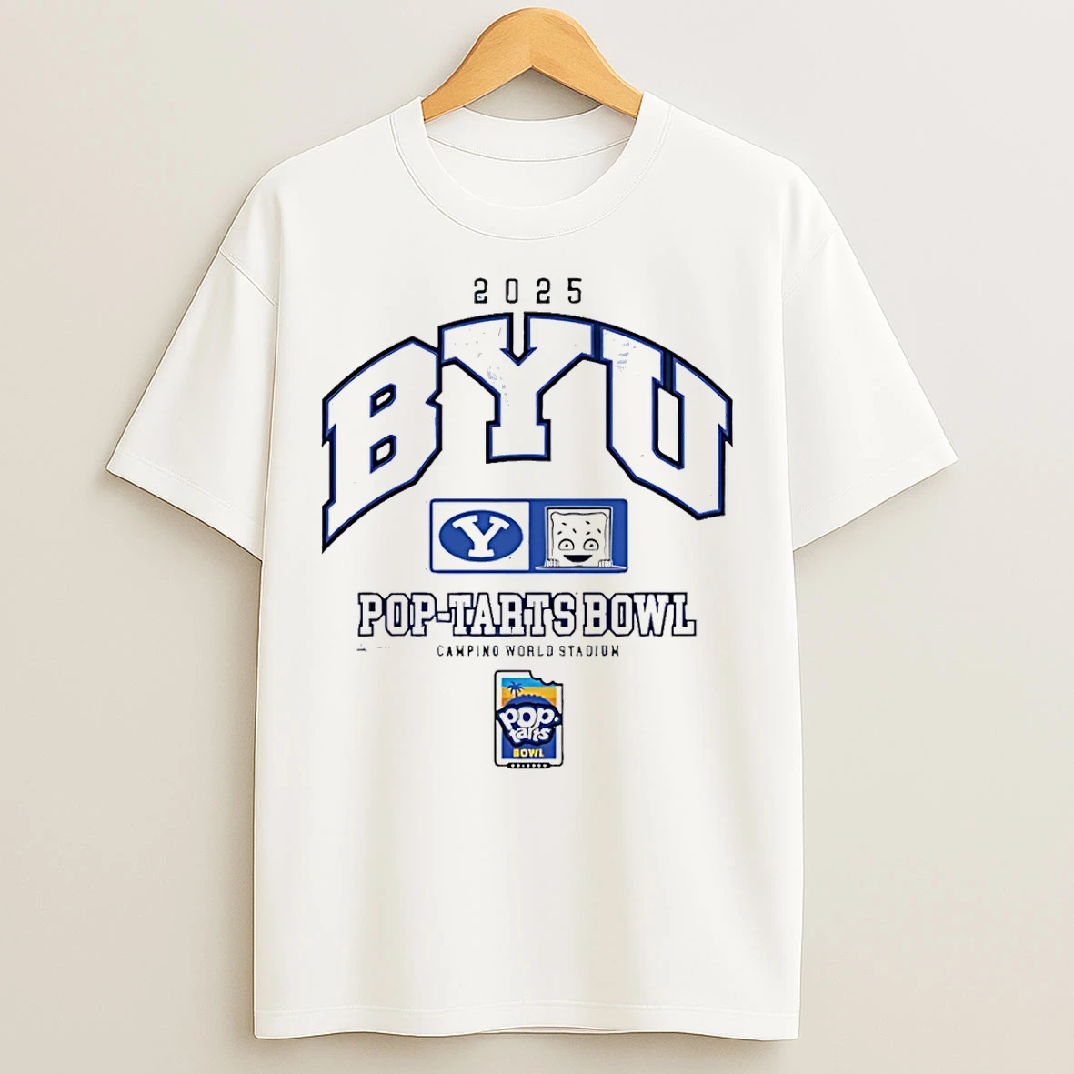 Classic Byu Cougars 2025 Pop Tarts Bowl T Shirts