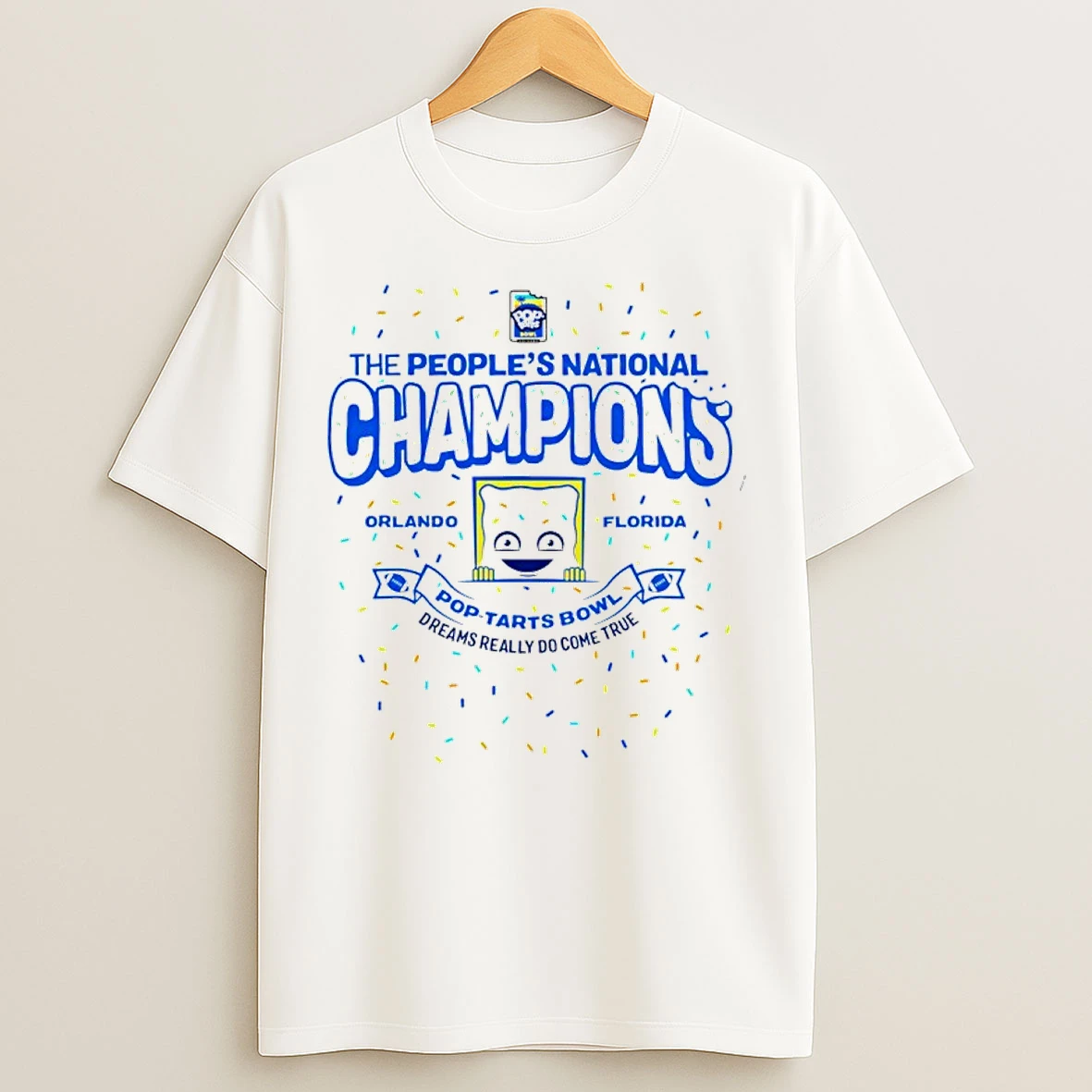 Classic Byu Cougars 2025 Pop Tarts Bowl The Peoples National Champions T Shirts