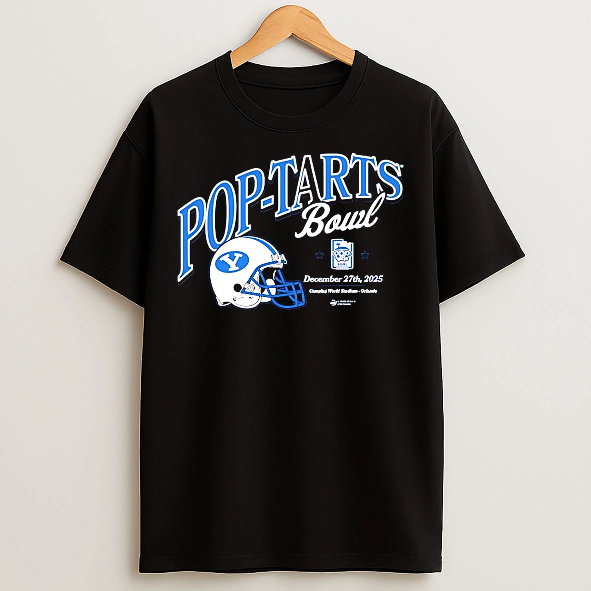 Classic Byu Cougars 2025 Pop Tarts Bowl Helmet T Shirts