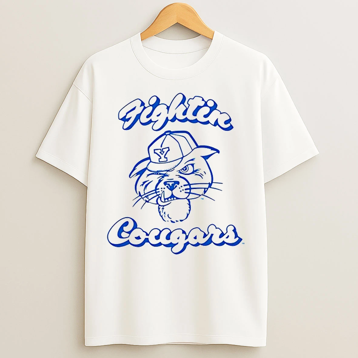 Classic Byu Cougars Fightin Cougars T Shirts