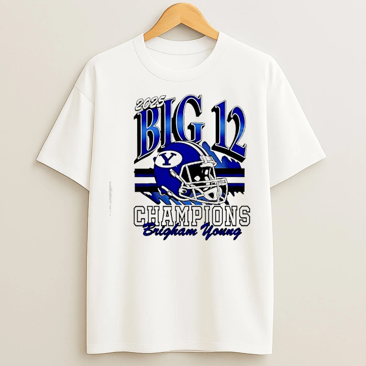 Classic Byu Cougars Football 2025 Big 12 Conference Champs T Shirts