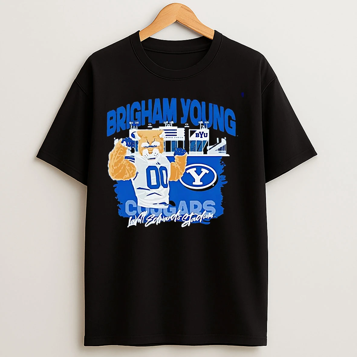 Classic Byu Cougars Lavell Edwards Stadium T Shirts