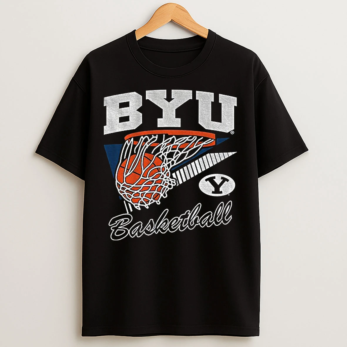 Classic Byu Cougars Basketball Logo 2025 T Shirts