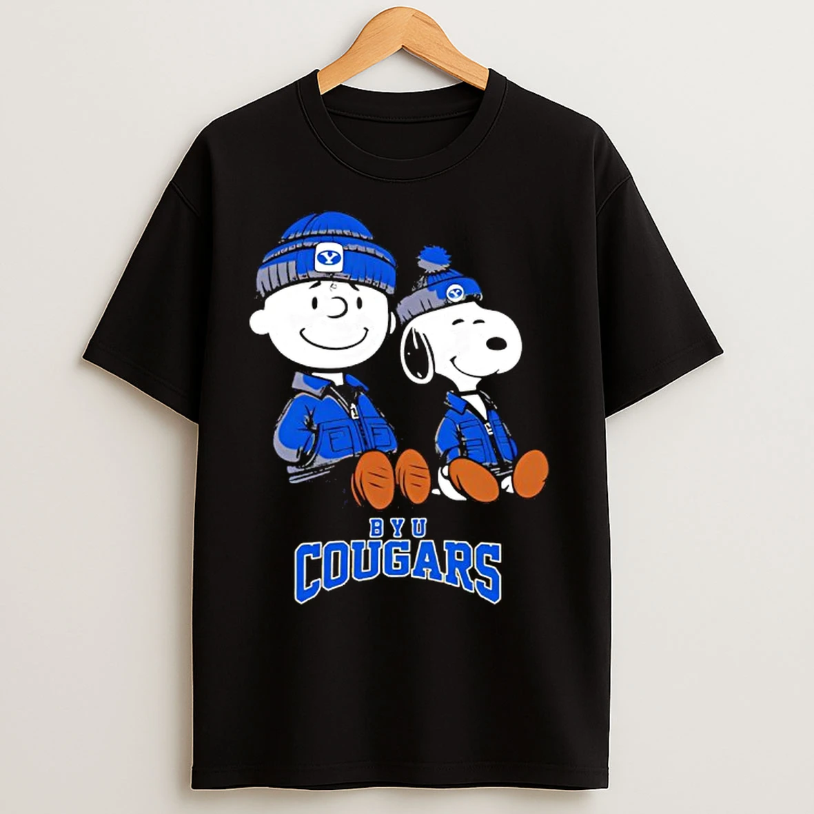 Classic Byu Cougars X Snoopy And Charlie Brown T Shirts