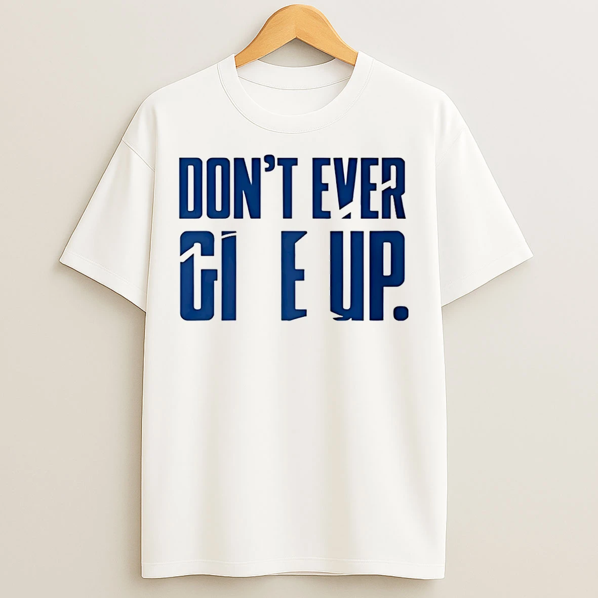 Classic Byu Dont Ever Give Up T Shirts