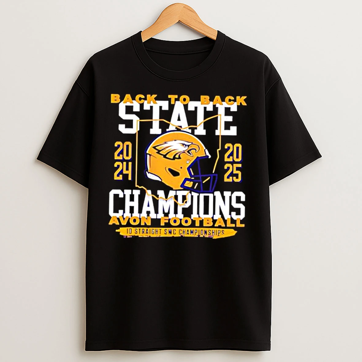 Classic Back To Back State Champions 2024 2025 T Shirts
