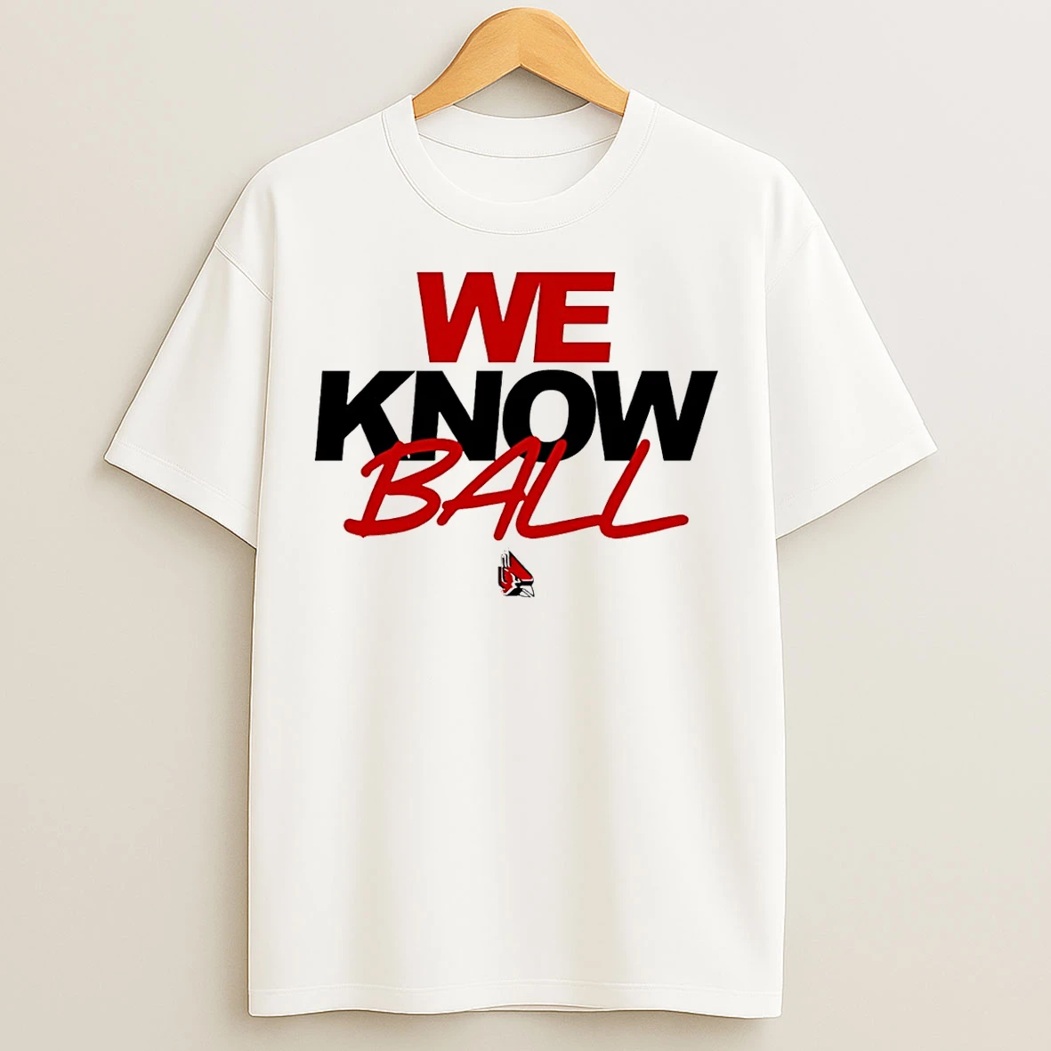 Classic Ball State We Know Ball T Shirts