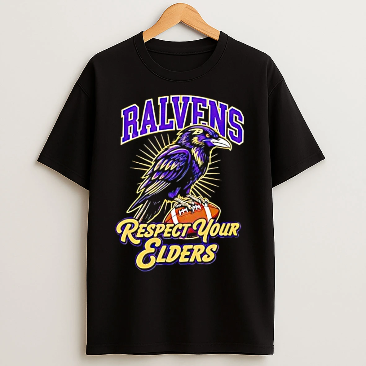 Classic Baltimore Ravens Respect Your Elders T Shirts