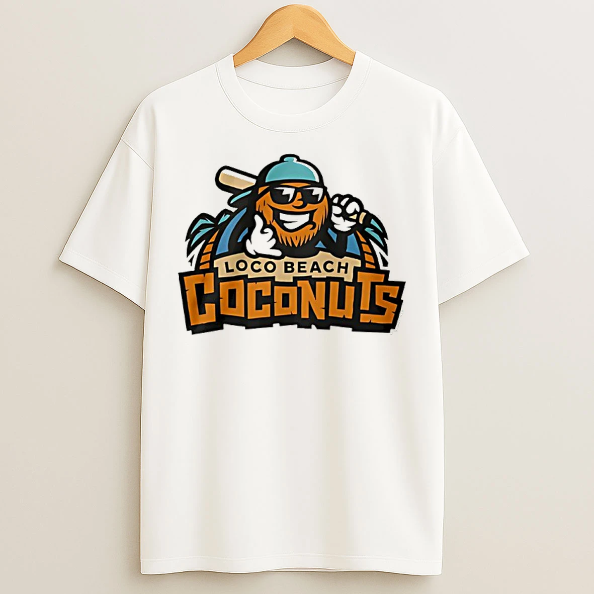 Classic Banana Ball Team Loco Beach Coconuts Logo 2025 T Shirts