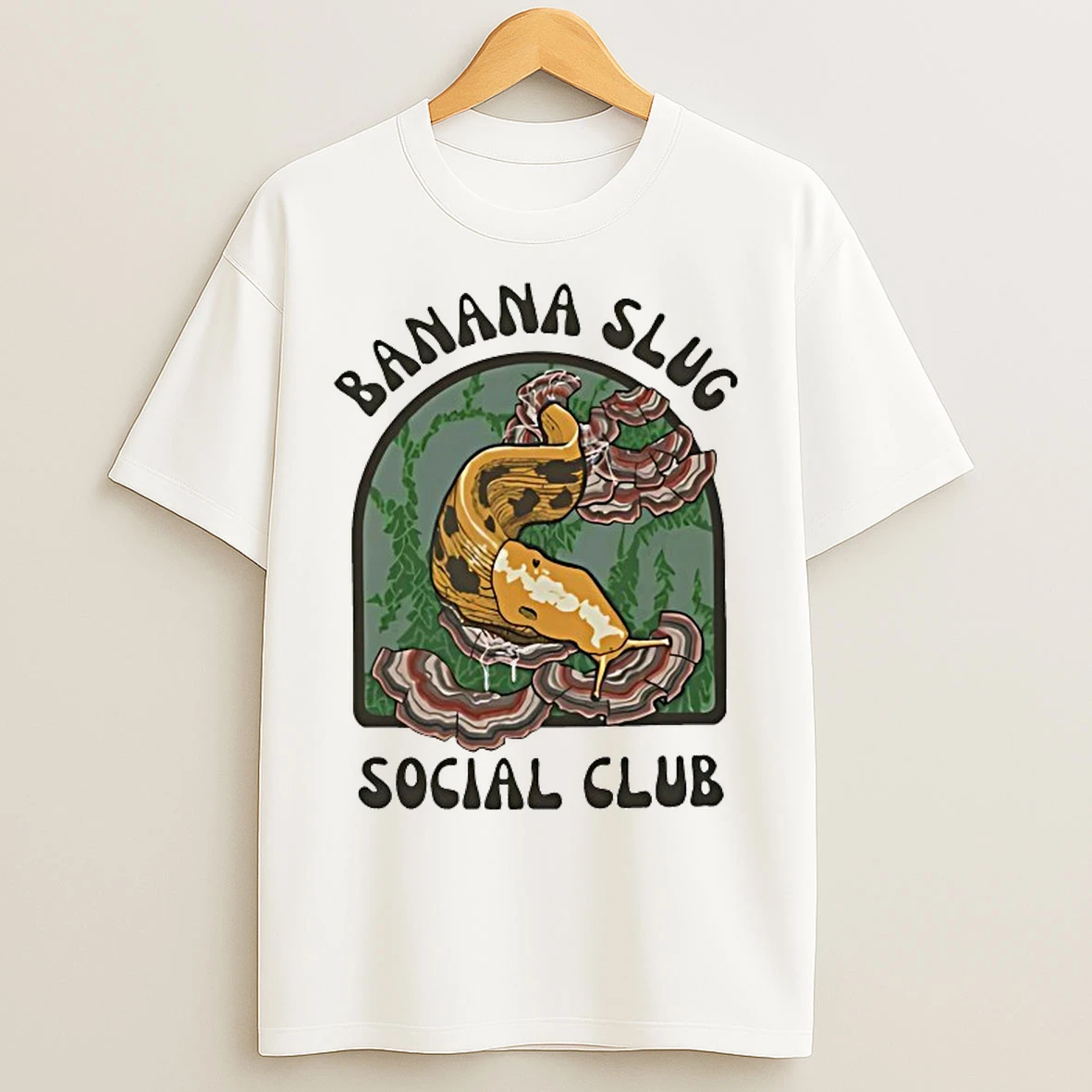 Classic Banana Slug Social Club T Shirts