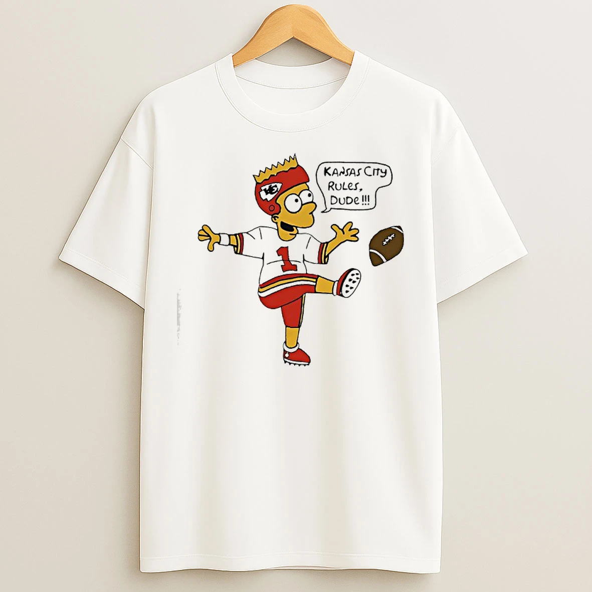 Classic Bart Kansas City Chiefs Rules Dude T Shirts