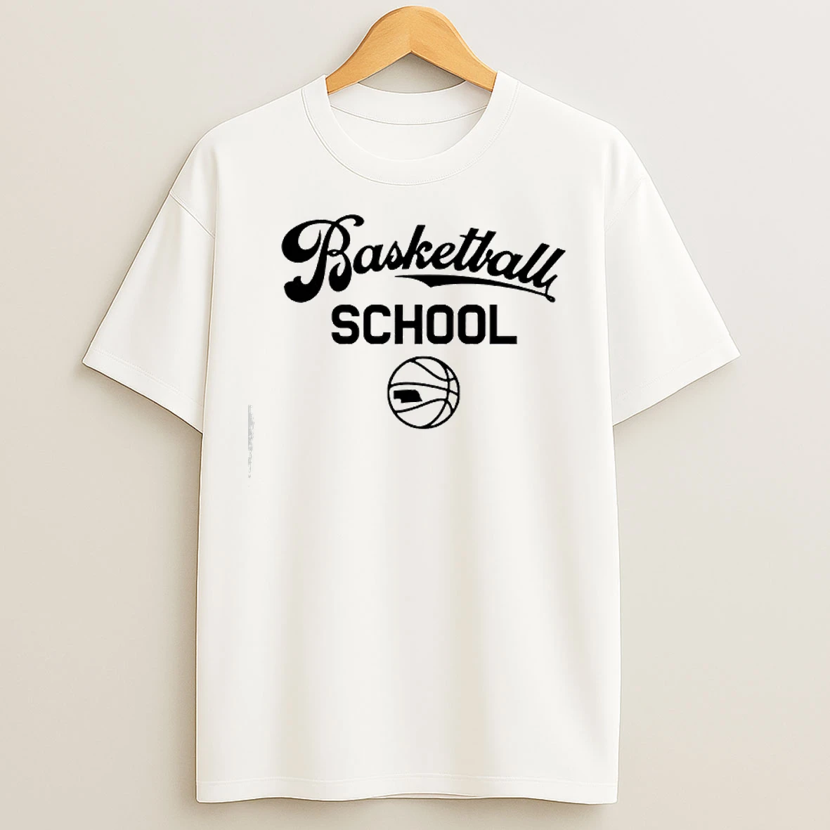 Classic Basketball School State Graphic T Shirts