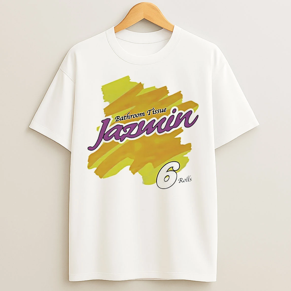Classic Bathroom Tissue Jazmin 6 Rolls T Shirts