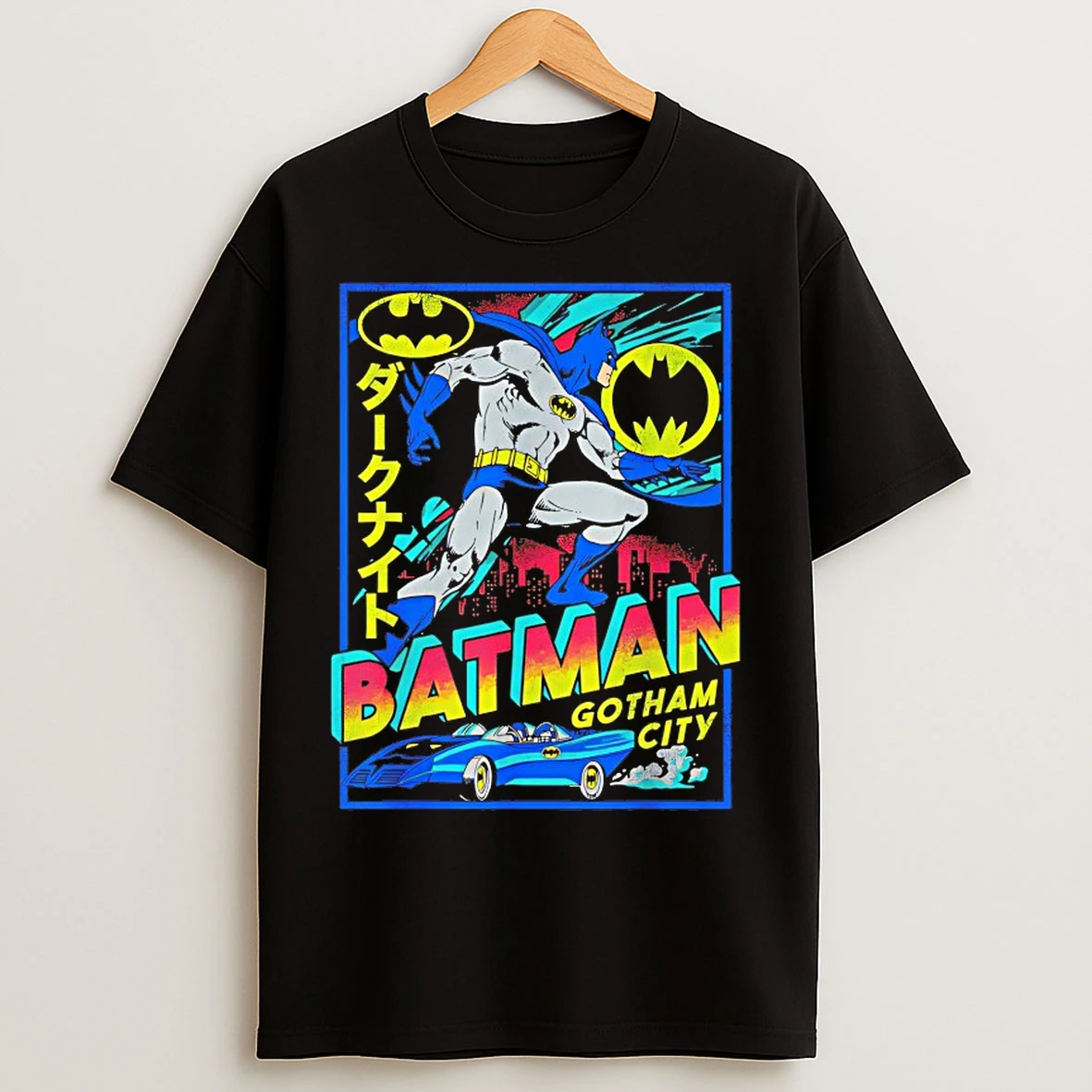 Classic Batman Gotham City T Shirts