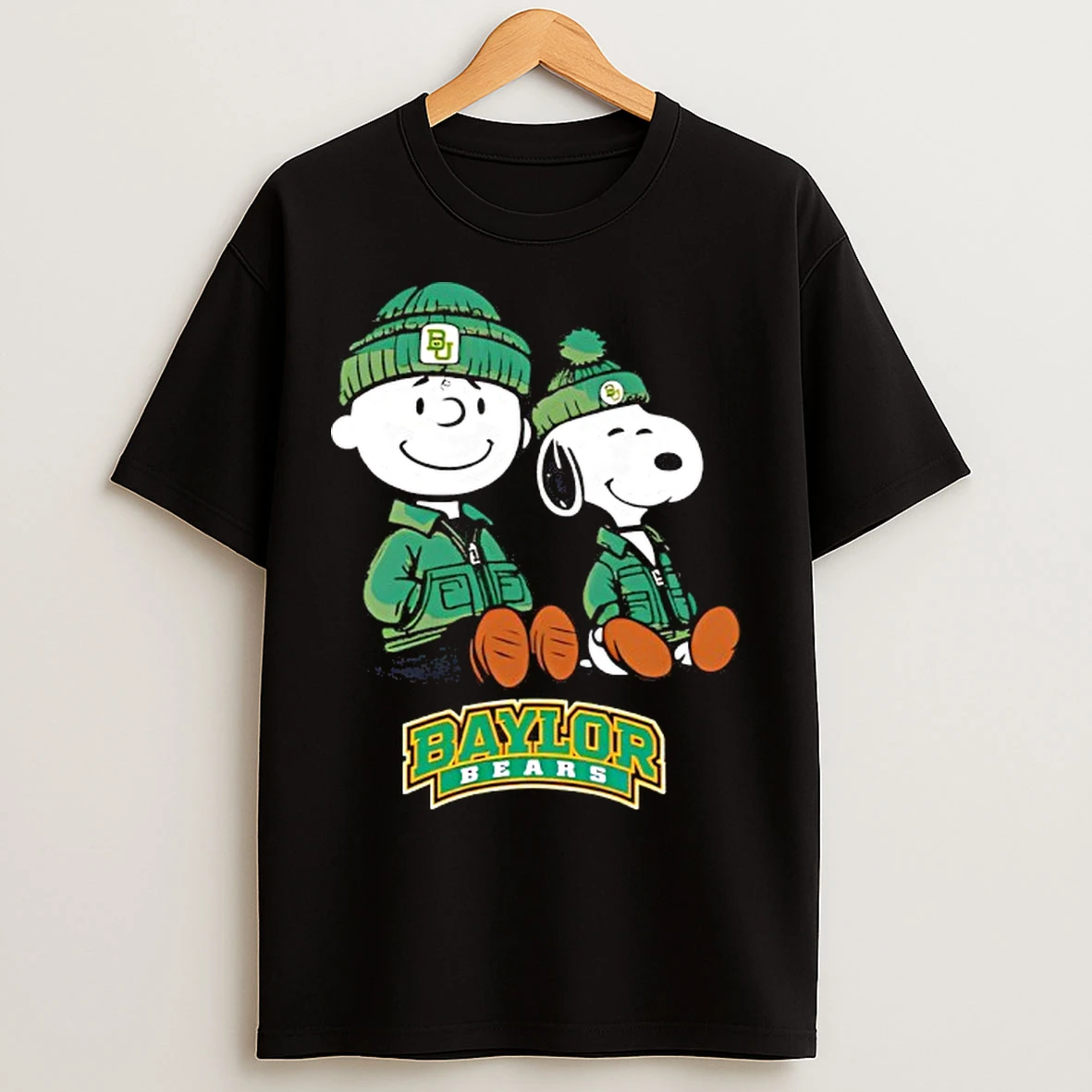 Classic Baylor Bears X Snoopy And Charlie Brown T Shirts