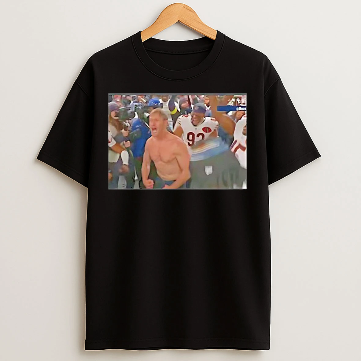 Classic Bears Coach Ben Johnson Shows Off Viral T Shirts