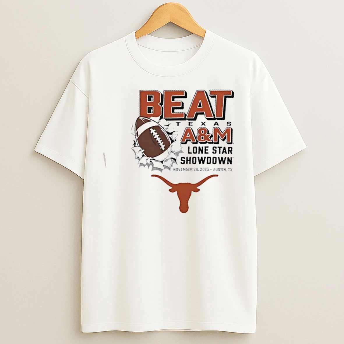 Classic Beat Texas Am 2025 Lone Star Showdown Champion Shrit T Shirts