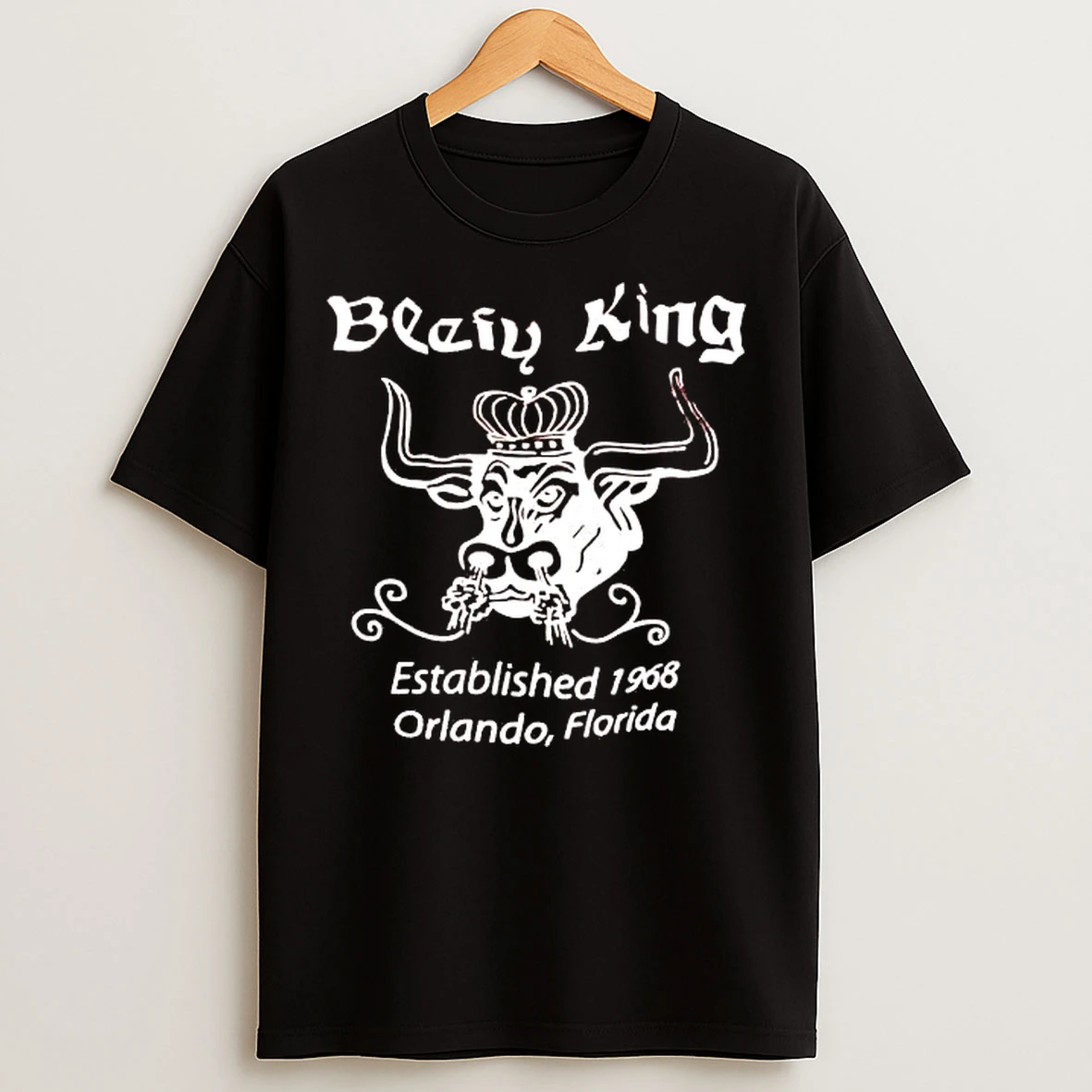 Classic Beefy King Established 1968 Orlando Florida T Shirts