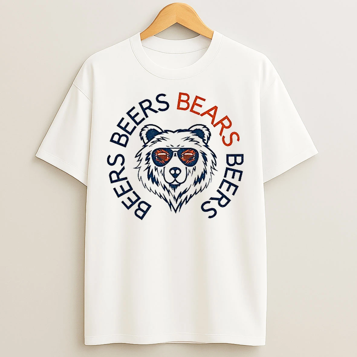 Classic Beers Beers Bears Beers Chicago Bears Football Game Day Funny T Shirts