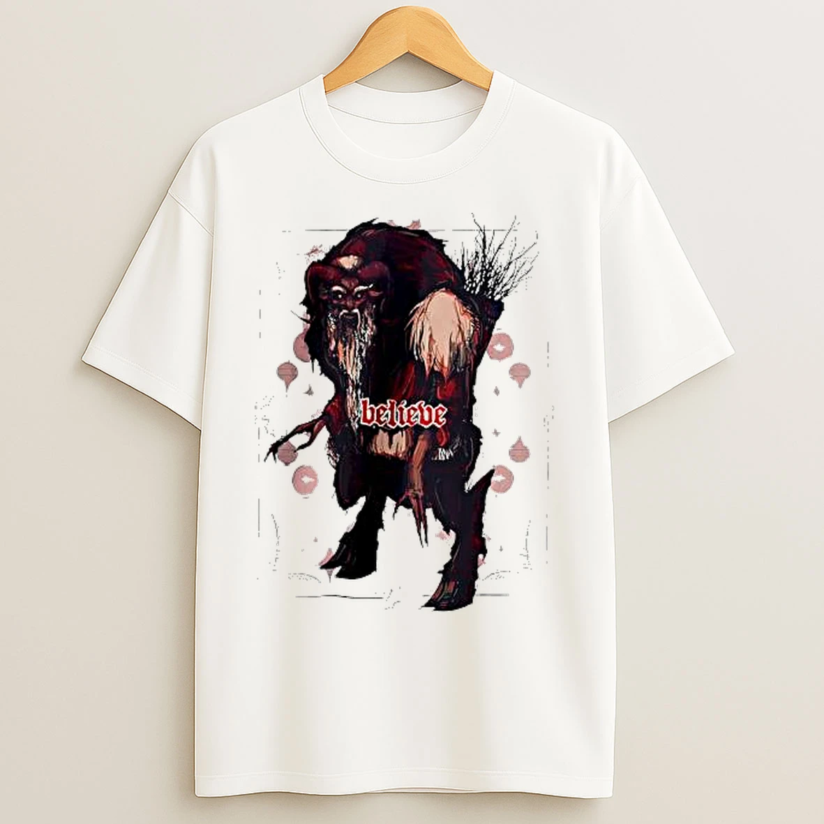 Classic Believe Zombie Christmas T Shirts