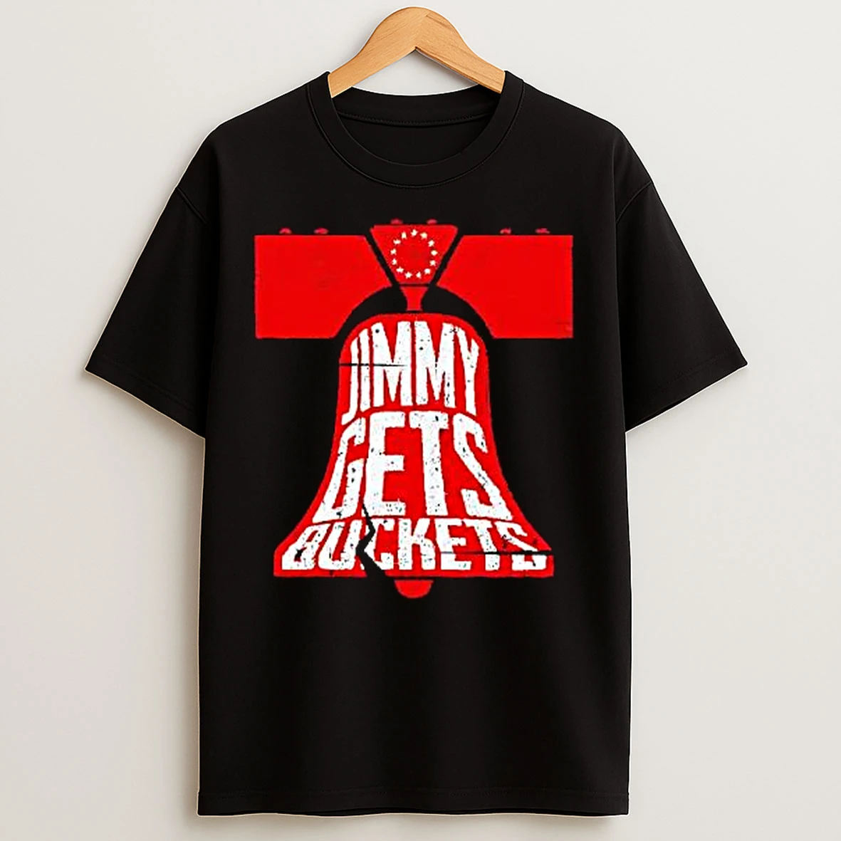 Classic Bell Jimmy Gets Buckets Retro T Shirts