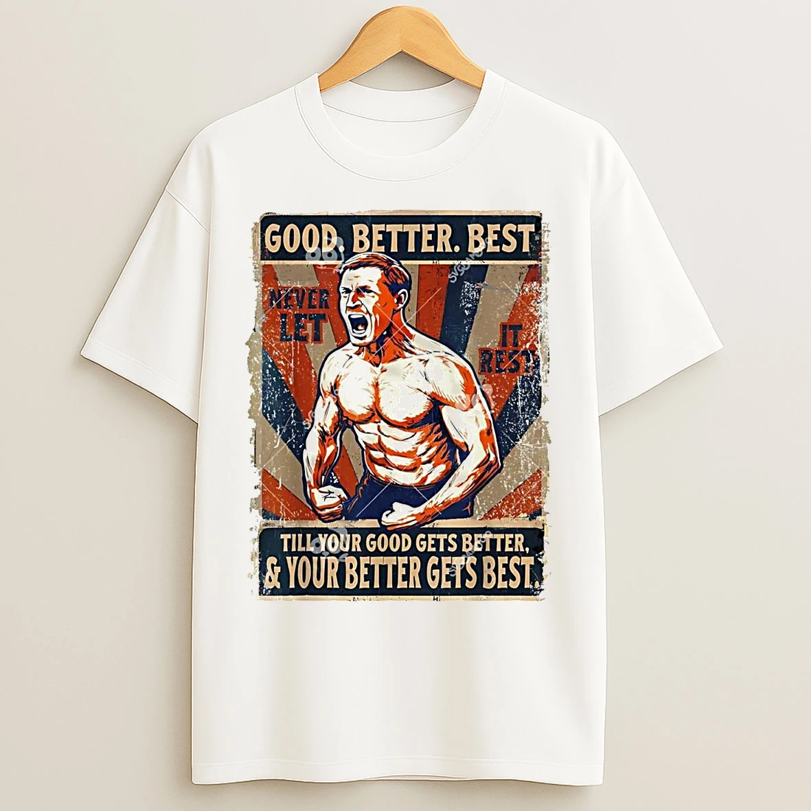 Classic Ben Johnson Shirtless Never Let It Rest Til Your Good Gets Better Best T Shirts