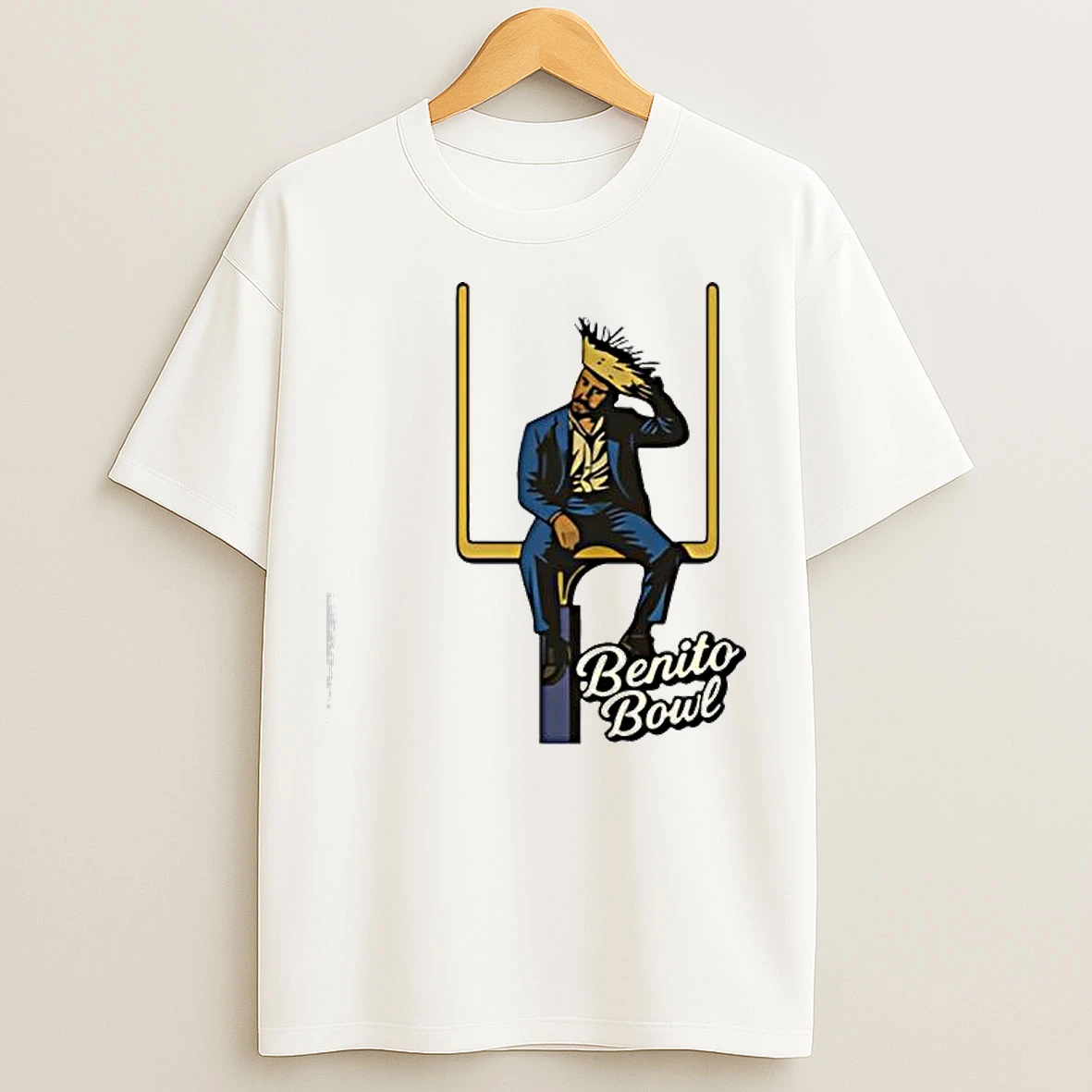 Classic Benito Bowl Bad Bunny With Superbowl Graphic T Shirts