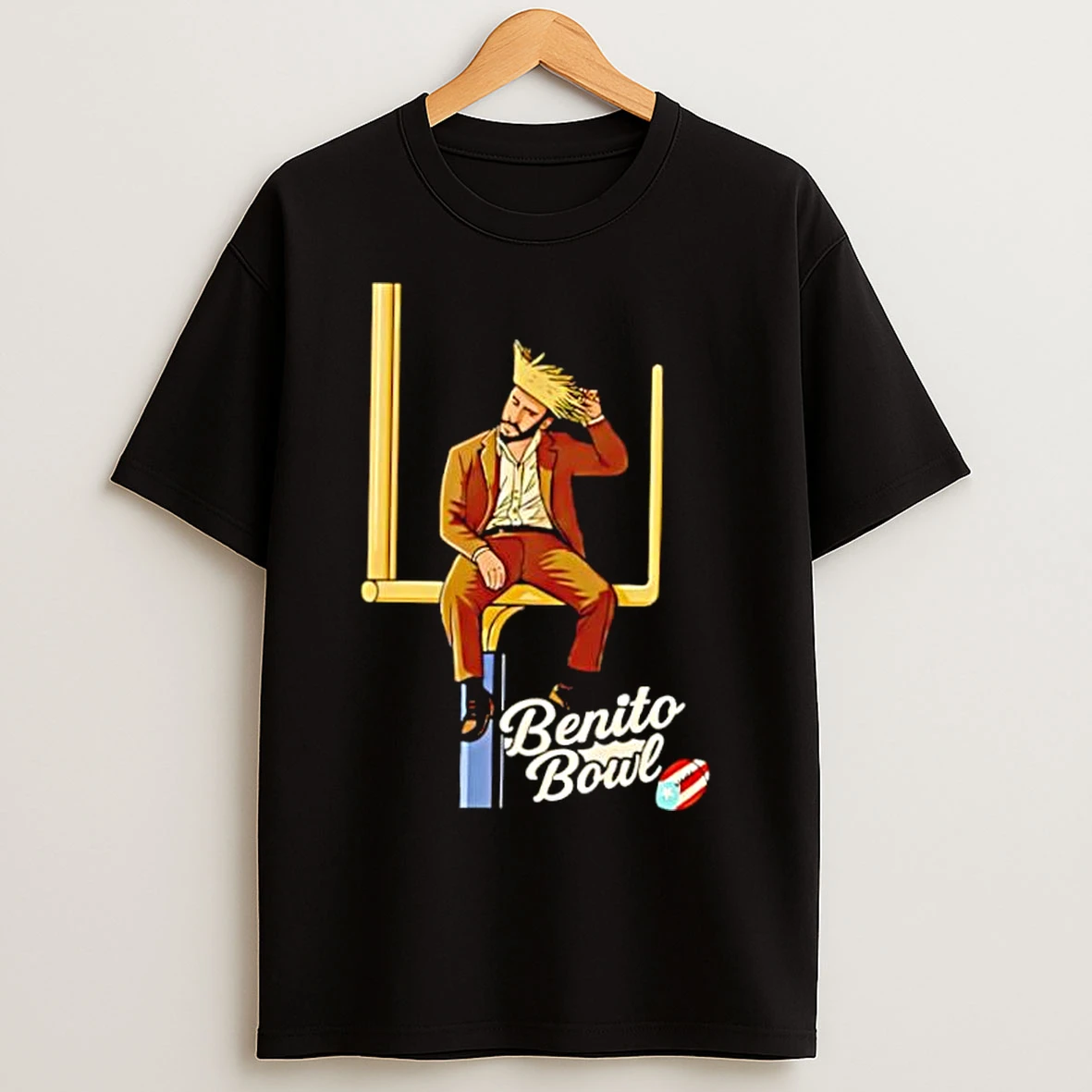 Classic Benito Bowl Football Conical Hat T Shirts