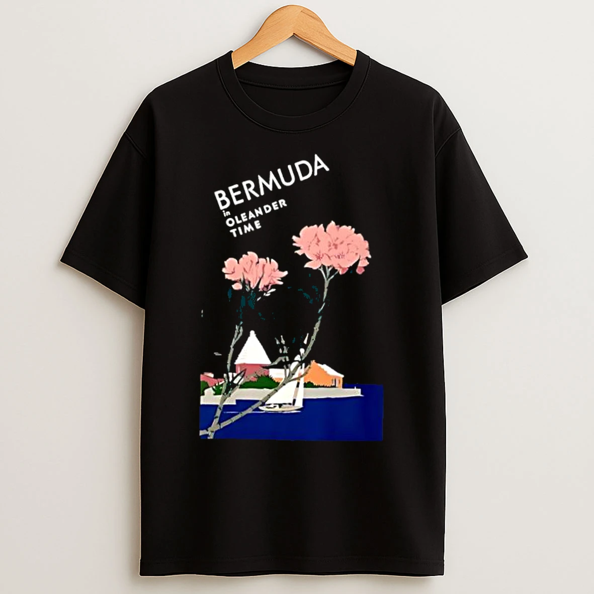 Classic Bermuda Oleander Time Floral T Shirts