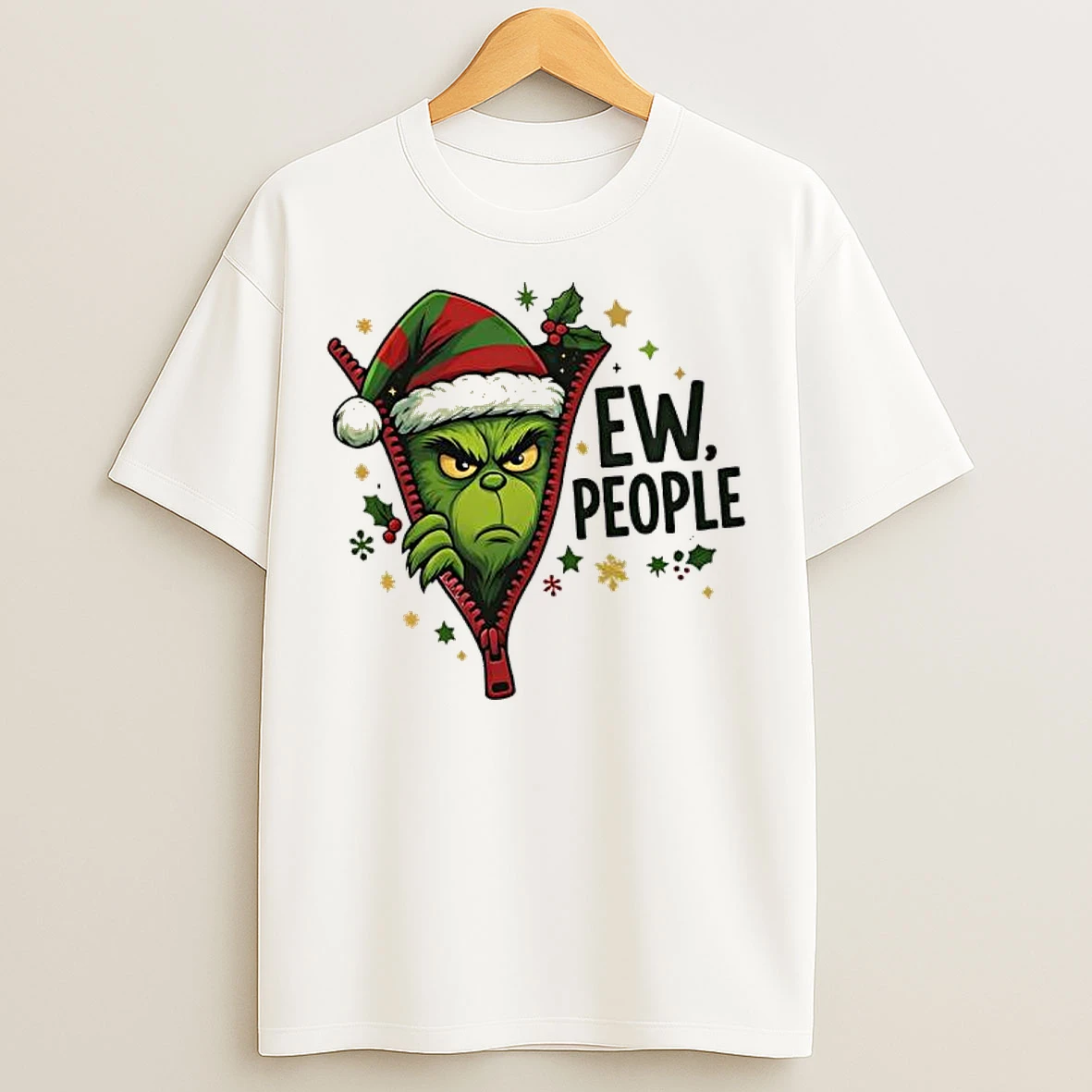 Classic Best Grinch Love Ew People T Shirts