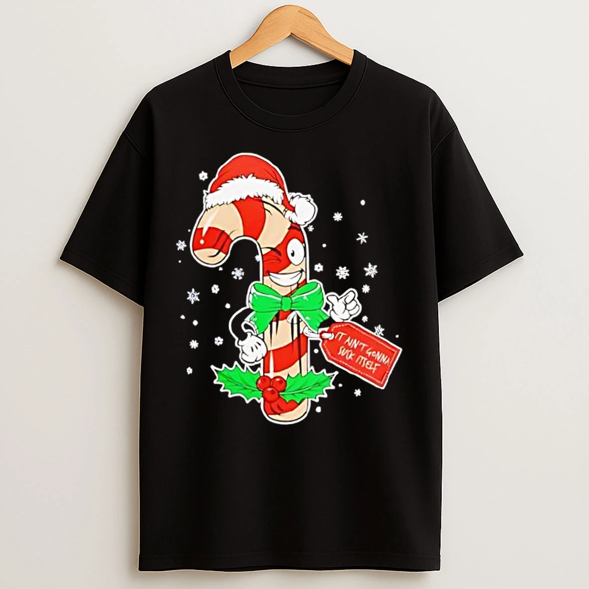 Classic Best It Aint Gonna Suck Itself Christmas T Shirts