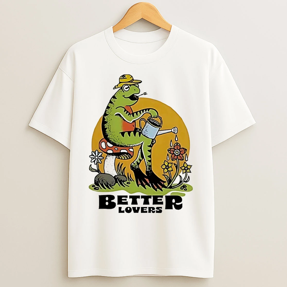 Classic Better Lovers Spring Frog T Shirts