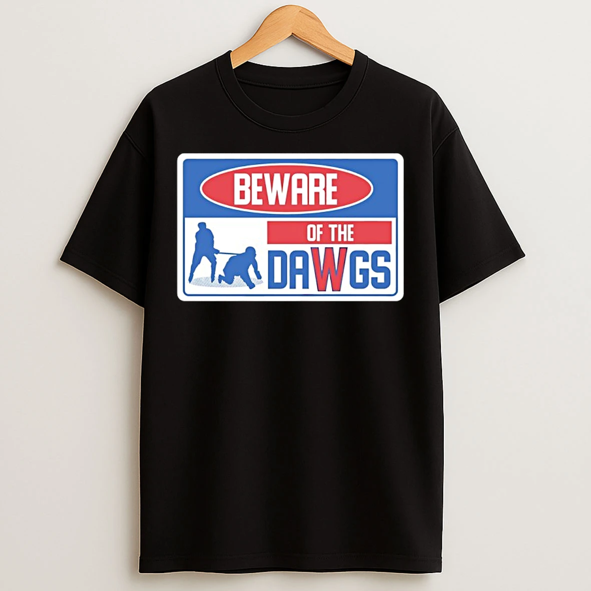 Classic Beware Of The Dawgs Alberni Hockey T Shirts