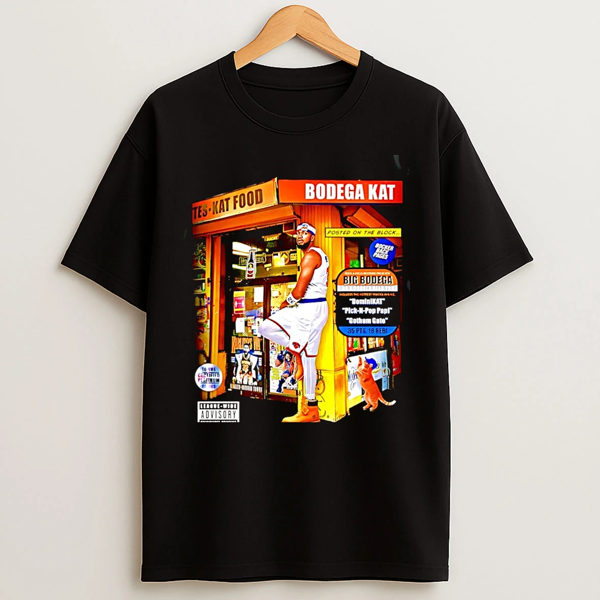 Classic Big Bodega Posted On The Block Ny Knicks Christmas T Shirts