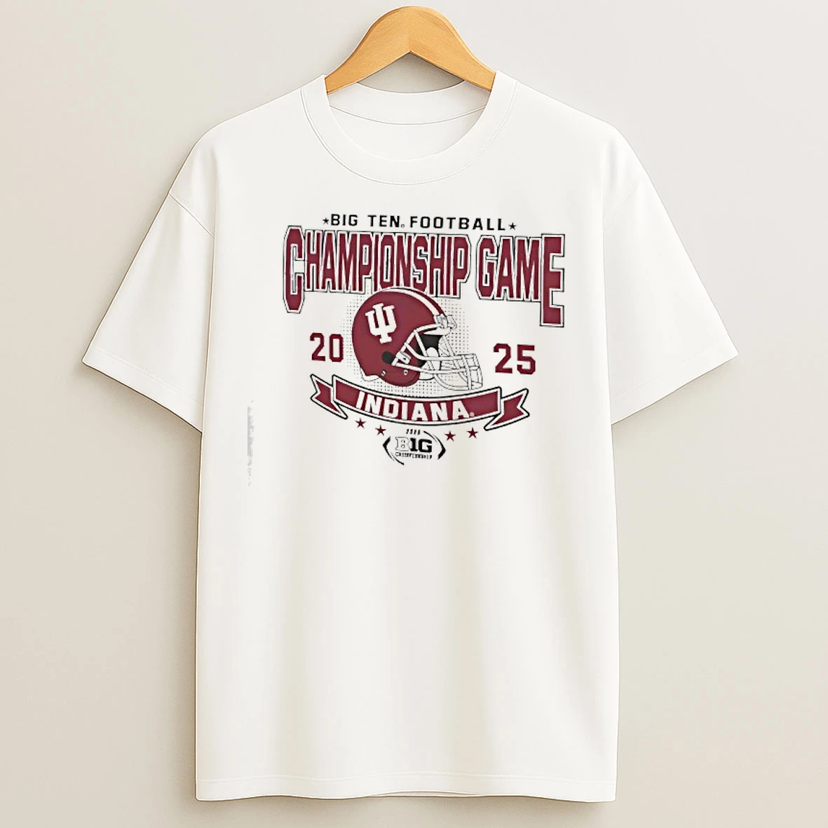 Classic Big Ten Football Championship Game 2025 Indiana Hoosiers T Shirts