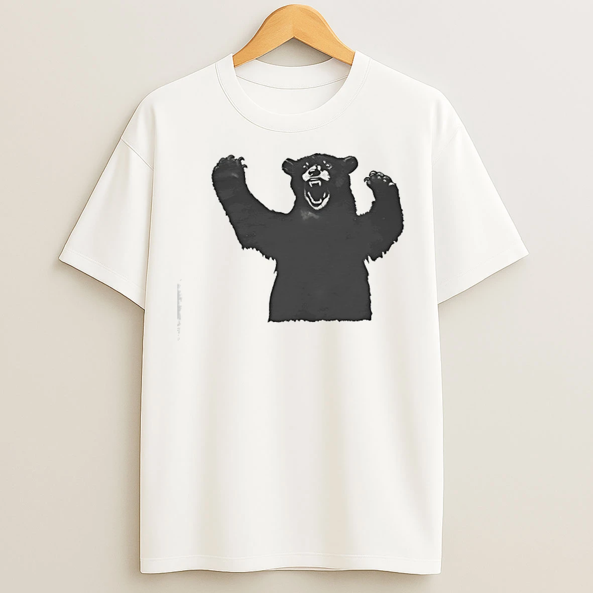 Classic Big Black Bear Rage T Shirts