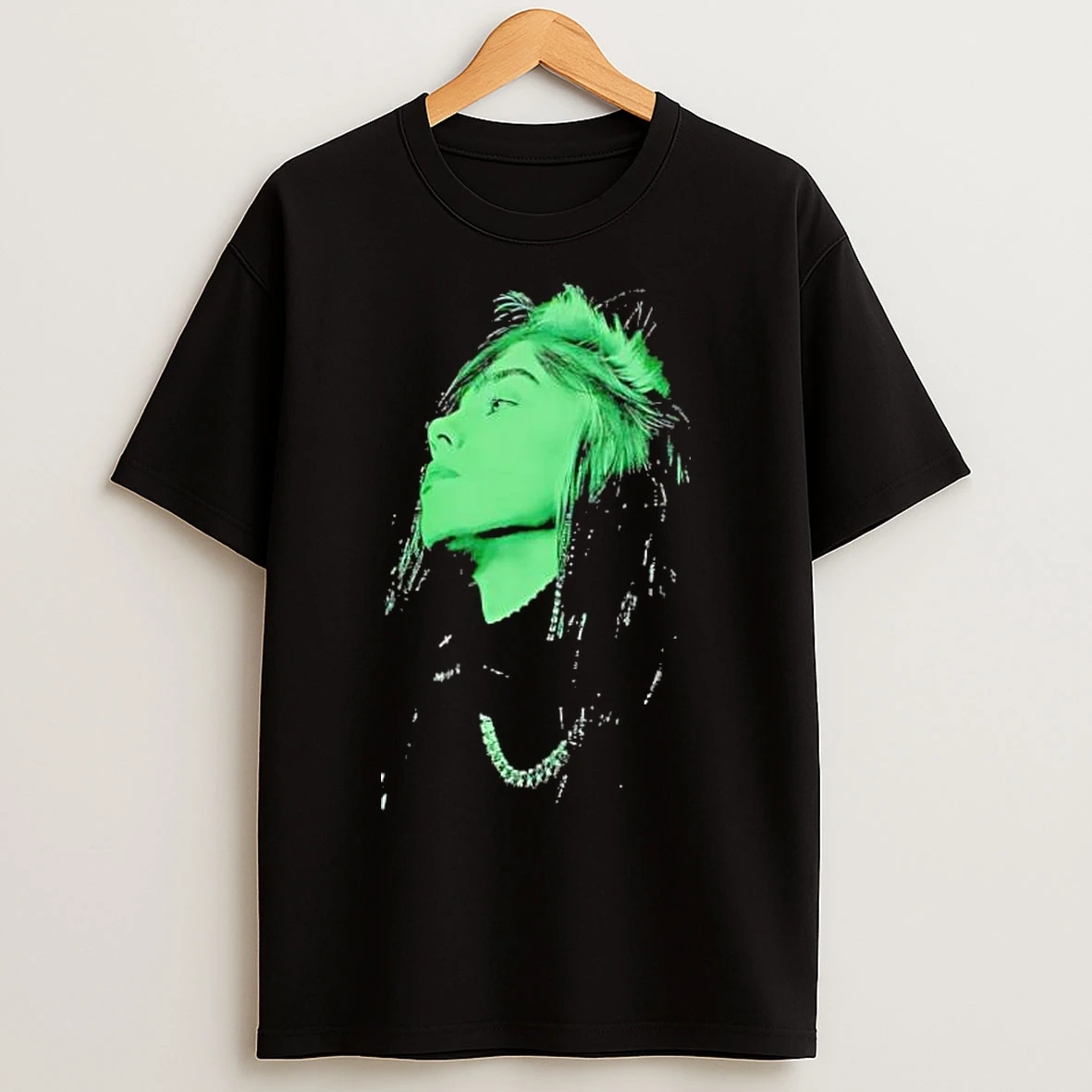 Classic Billie Eilish Portrait American Singer Songwriter And Musician T Shirts