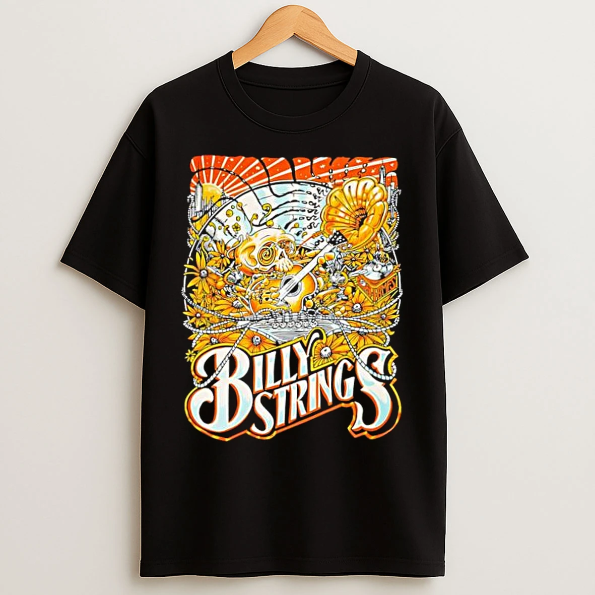 Classic Billy Guitar Strings Ernie Ball Slinky Parody T Shirts