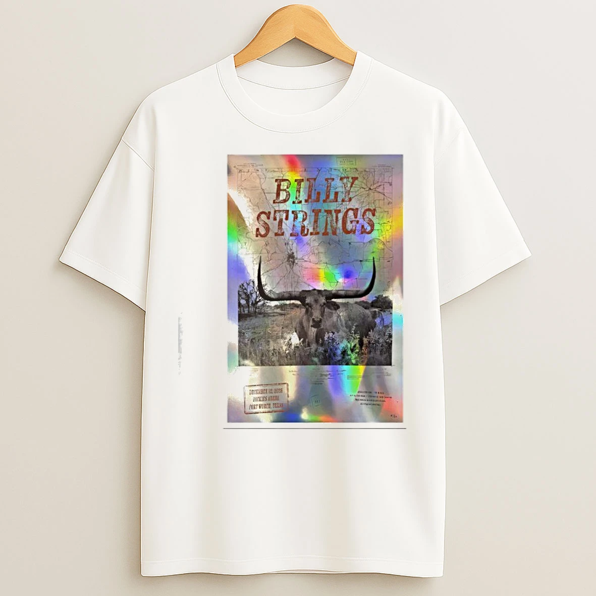 Classic Billy Strings Dec 12nd 2025 Dickies Arena Fort Worth Texas T Shirts