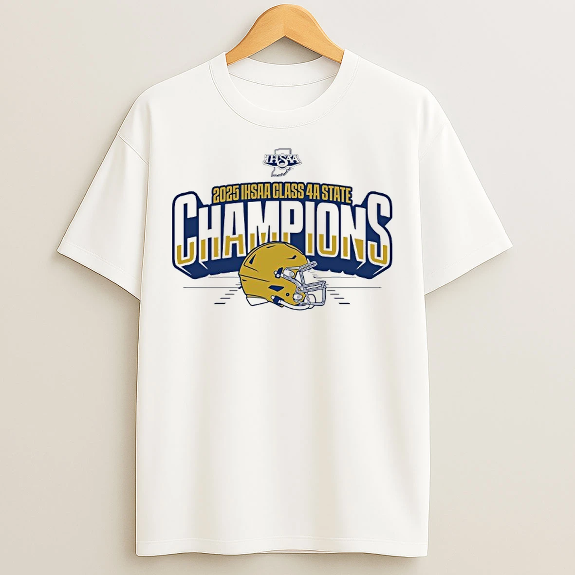 Classic Bishop Dwenger Saints 2025 Ihsaa Football Class 4a State Champions T Shirts