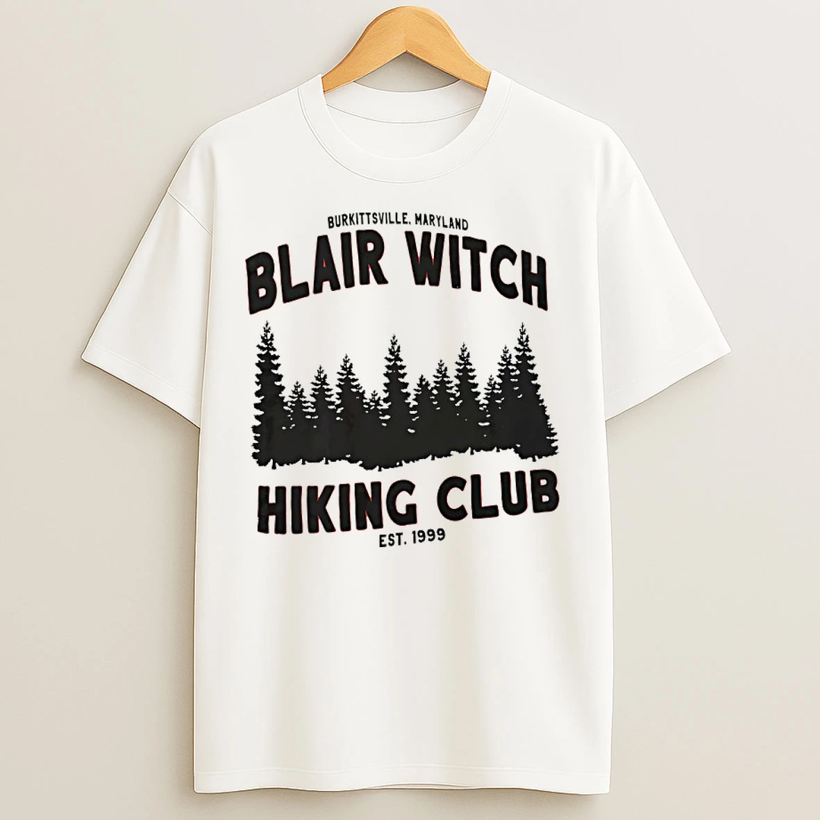 Classic Blair Witch Hiking Club Est 1999 T Shirts